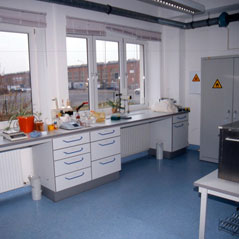 Рабочее место в лаборатории
